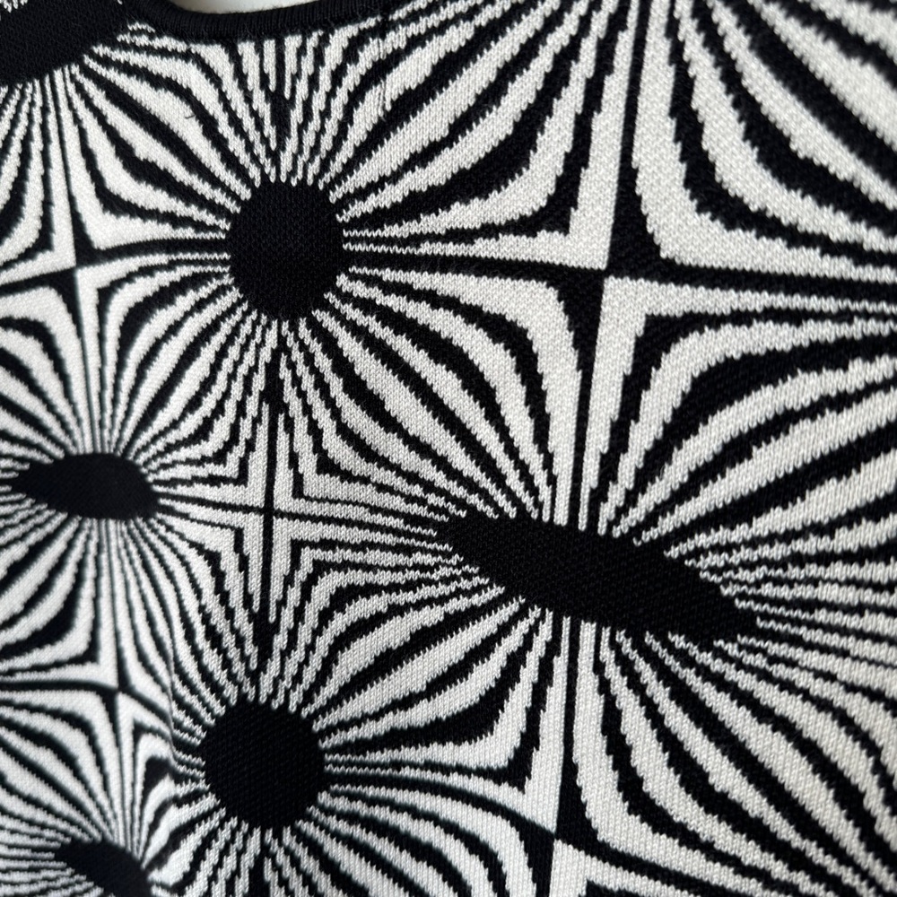 New House of Harlow 1960 black and white midi dress art deco luxe essentials  XS - Picture 9 of 9
